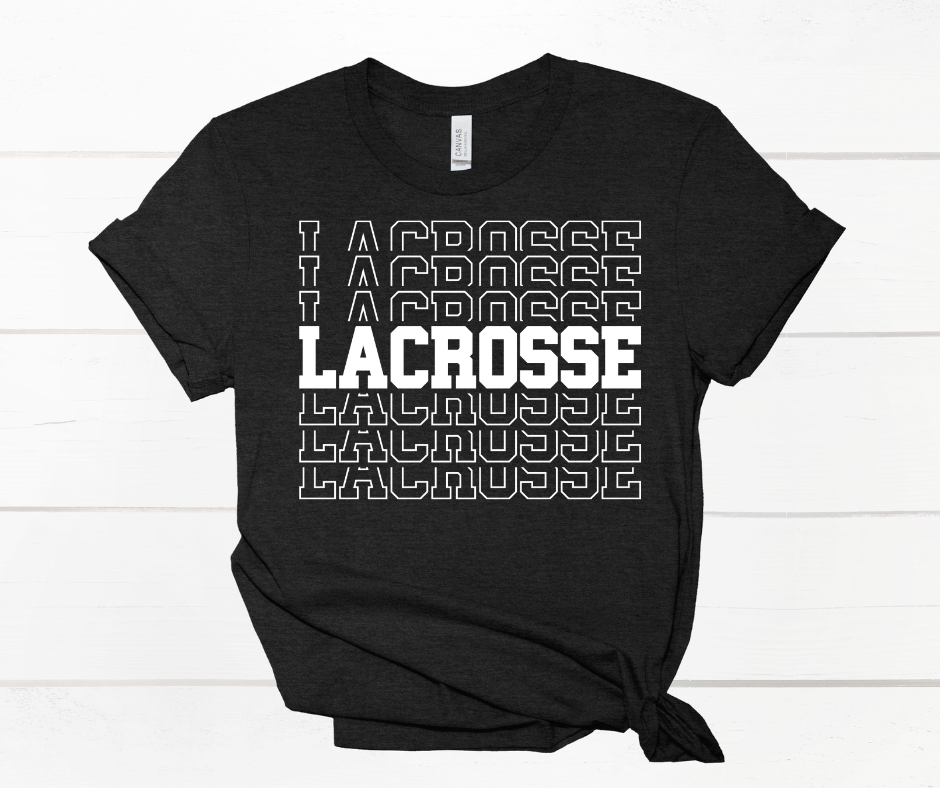 Lacrosse Words Shirt