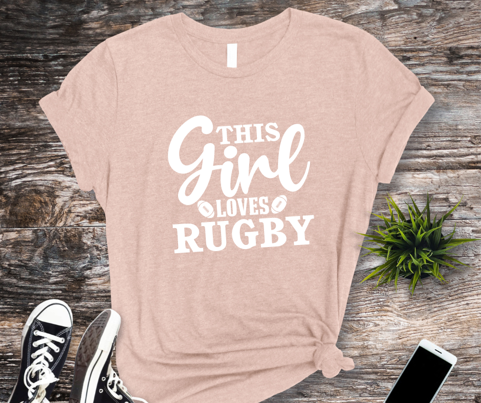 This Girl Loves Rugby Shirt